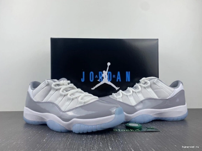 Grey Jordan Cement Low AV2187-140 11 Air 0811
